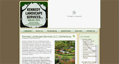 Desktop Screenshot of kennedy-landscapes.com